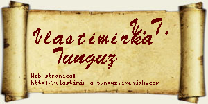 Vlastimirka Tunguz vizit kartica